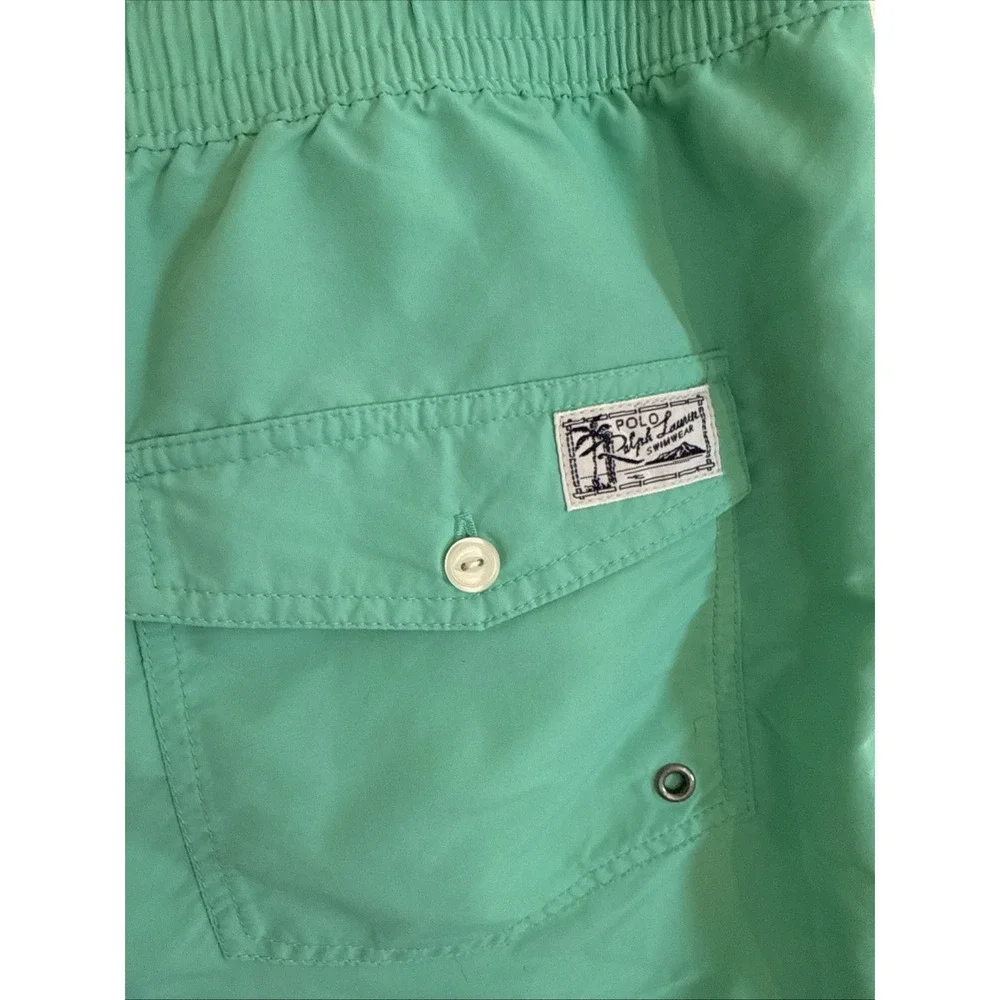 Polo Ralph Lauren Traveler Swim Shorts Turquoise 2XB No Lining